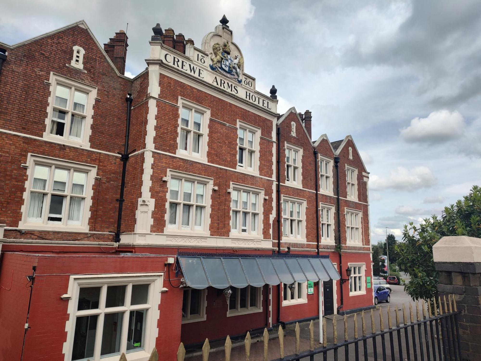 Crewe Arms Hotel Dış mekan fotoğraf