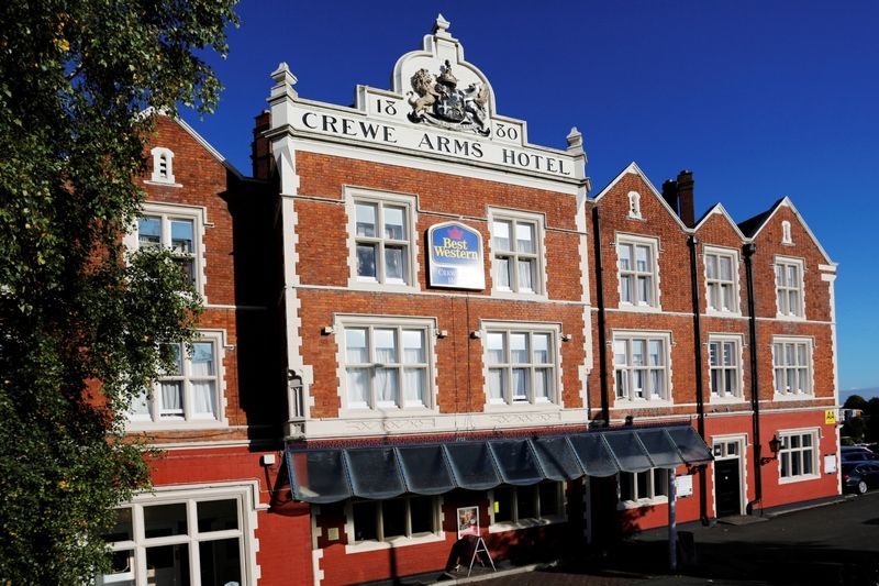 Crewe Arms Hotel Dış mekan fotoğraf